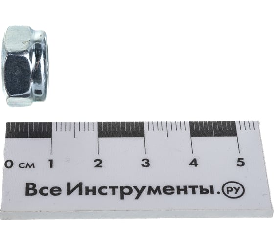 Самоконтрящаяся гайка DIN 985 оцинкованная М10, 40шт - коробка Tech-Krep 105255