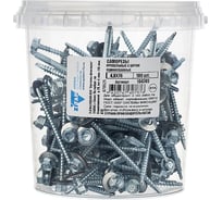 Саморез КР ZP 4,8x76 мм, 100 шт, ведро Zitar 104749