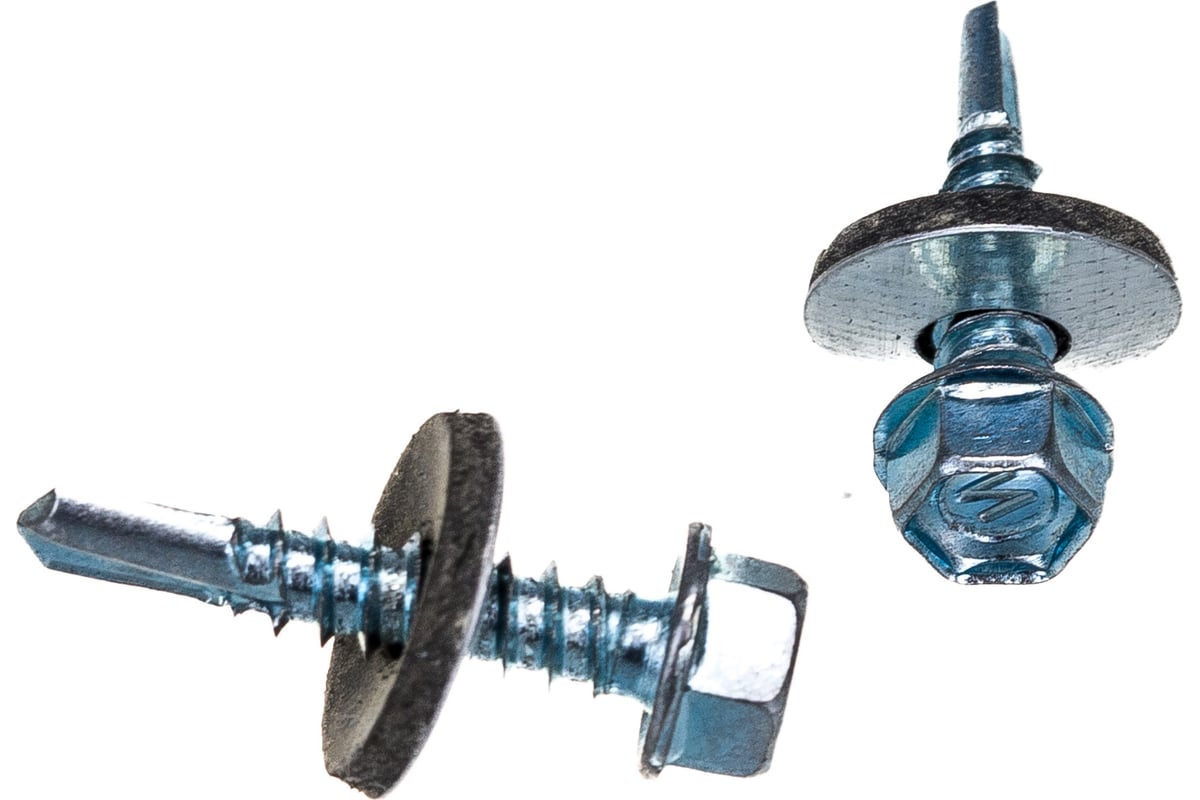 Кровельный саморез Tech-Krep КР ZP сверло 5,5х25 60 шт, коробка с окном ...