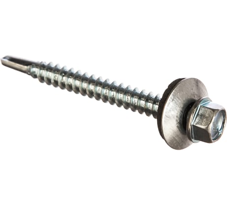 Саморез КР ZP со сверлом, 5,5x51 мм, 60 шт. в коробке с окном Zitar 124629