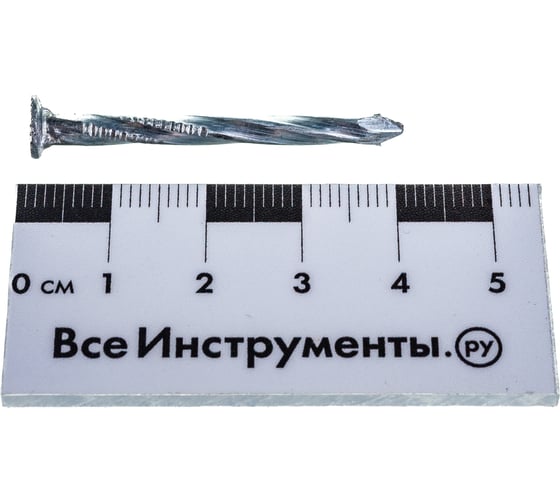 Винтовой оцинкованный гвоздь 3.0х40, 200г - коробка Tech-Krep 124584