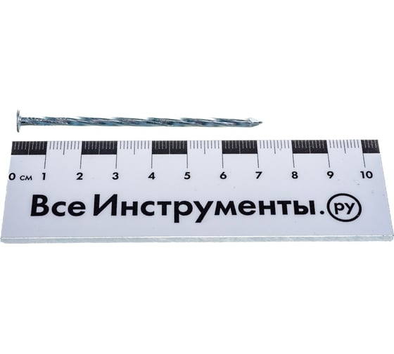 Винтовой оцинкованный гвоздь 3.0х70, 400г - коробка Tech-Krep 124591