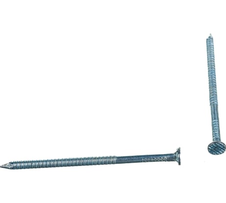 Ершеный оцинкованный гвоздь 60мм, 400г - коробка Tech-Krep 124599