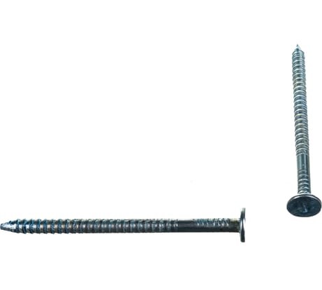 Ершеный оцинкованный гвоздь 70мм, 400г - коробка Tech-Krep 124600