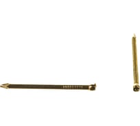 Финишный латунированный гвоздь 1.4х25, 50шт - пакет Tech-Krep/Zitar 104055