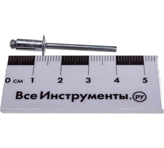Заклепка 4.8х10, 500шт - пакет Tech-Krep 114174