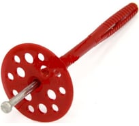 Дюбель для теплоизоляции с металлическим гвоздём 10х160, 500шт - накл. Tech-Krep IZM 124880