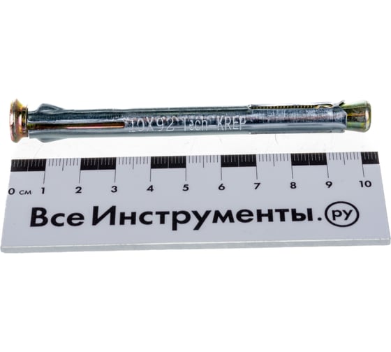 Рамный металлический дюбель 10х92, 2шт - пакет Tech-Krep/Zitar 102907