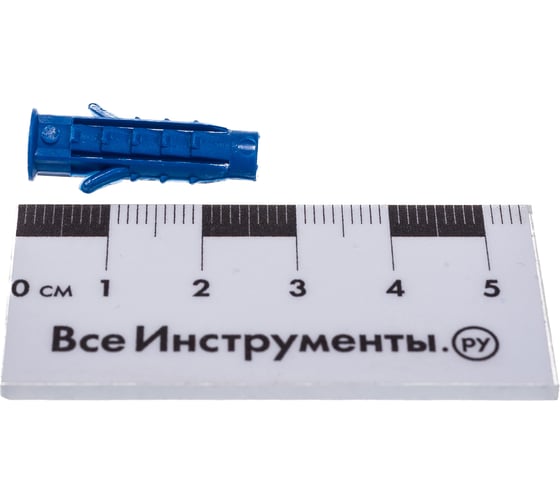 Распорный дюбель Чапай 6х25 шипы+усы, полипропилен 60шт - пакет Tech-Krep 112961