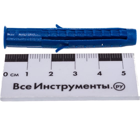 Распорный дюбель Чапай 8х60 шипы+усы, полипропилен 100шт - пакет Tech-Krep 117858