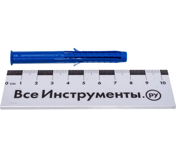 Распорный дюбель Чапай 8х80 шипы+усы, полипропилен 9шт - пакет Tech-Krep 111131