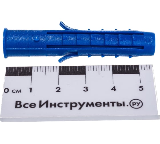 Распорный дюбель Чапай 10х60 шипы+усы, полипропилен 10шт - пакет Tech-Krep 111125