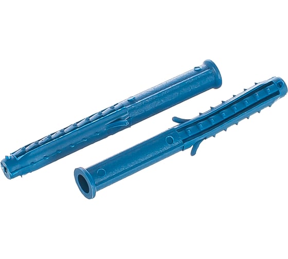 Распорный дюбель Чапай 6х60 шипы+усы, синие 500шт - пакет Tech-Krep 111146