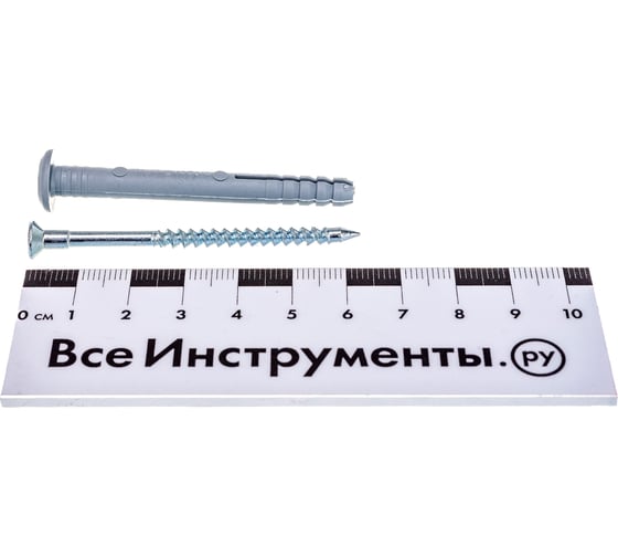 Дюбель-гвоздь 6х60 гриб, полипропилен 100шт - ведро Tech-Krep 101990