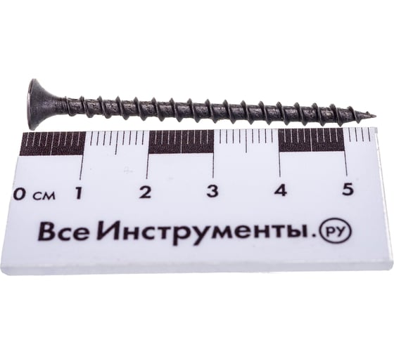 Саморезы гипсокартон-дерево 3.8х55, 55 шт - пакет Tech-Krep 125469