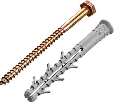Фасадный дюбель 10х100, 6шт - пакет Tech-Krep TSX-S 127600