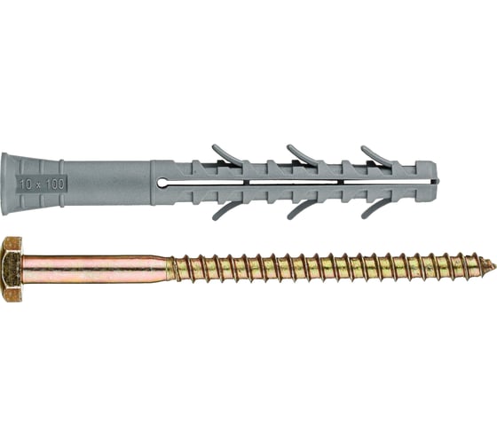 Фасадный дюбель 10х100, 6шт - пакет Tech-Krep TSX-S 127600