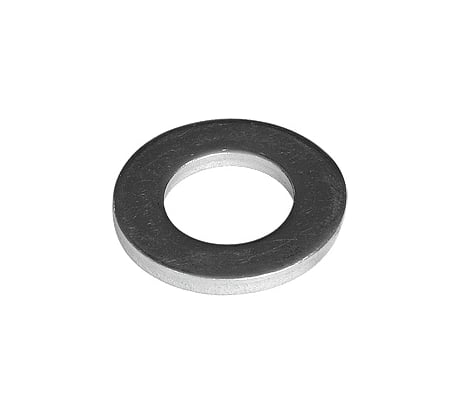 Плоская шайба DIN125A оцинкованная М10, 100 шт, коробка с окном Zitar 105261