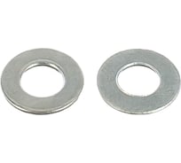 Плоская оцинкованная шайба DIN125а М4 500шт - коробка Tech-Krep 105257