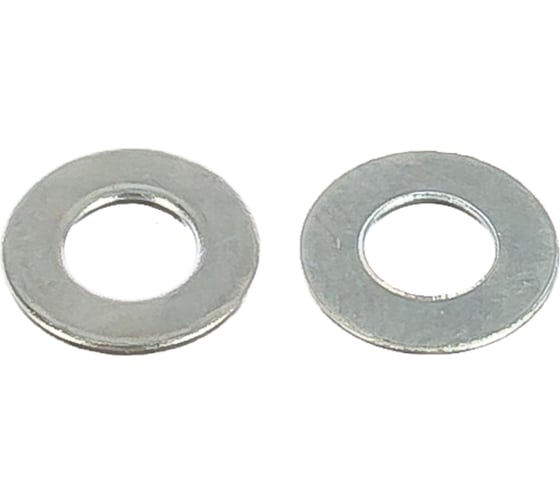 Плоская оцинкованная шайба DIN125а М4 500шт - коробка Tech-Krep 105257