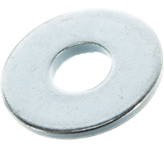 Кузовная оцинкованная шайба DIN9021 М4 500шт - коробка Tech-Krep 105263