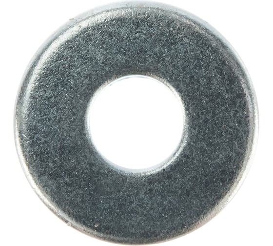 Кузовная оцинкованная шайба DIN9021 М4 500шт - коробка Tech-Krep 105263