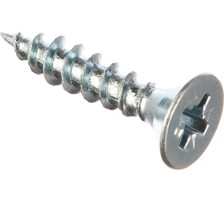 Универсальный саморез Tech-Krep 25х5,0 мм 200 шт оцинкованный, коробка с окном 102196