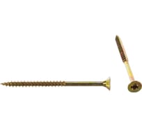 Универсальный саморез Tech-Krep 90х6,0 мм 50 шт желтый, коробка с окном 102274