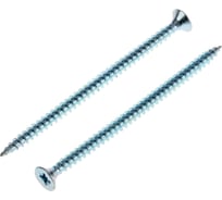 Универсальный саморез Tech-Krep 90х5,0 мм 100 шт оцинкованный, коробка с окном 102204