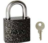 Навесной замок AJAX PD-0125 (PD-01-25) 2 английских ключа, коробка 42229