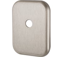 Декоративная квадратная накладка на цилиндр со штоком ARMADILLO BK-DEC SQ (ATC Protector 1) SN-3 матовый никель 34355