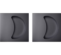 Ручка для раздвижных дверей ARMADILLO SH.QUADRO55.010 BPVD-77 вороненый никель 46271