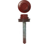 Кровельный саморез 4.8х38 RAL 3003 красный рубин, 200шт Ekt 1090448038