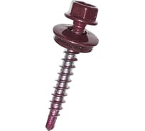 Кровельный саморез 4.8х51 RAL 3005 красное вино, 200шт Ekt 1090548051