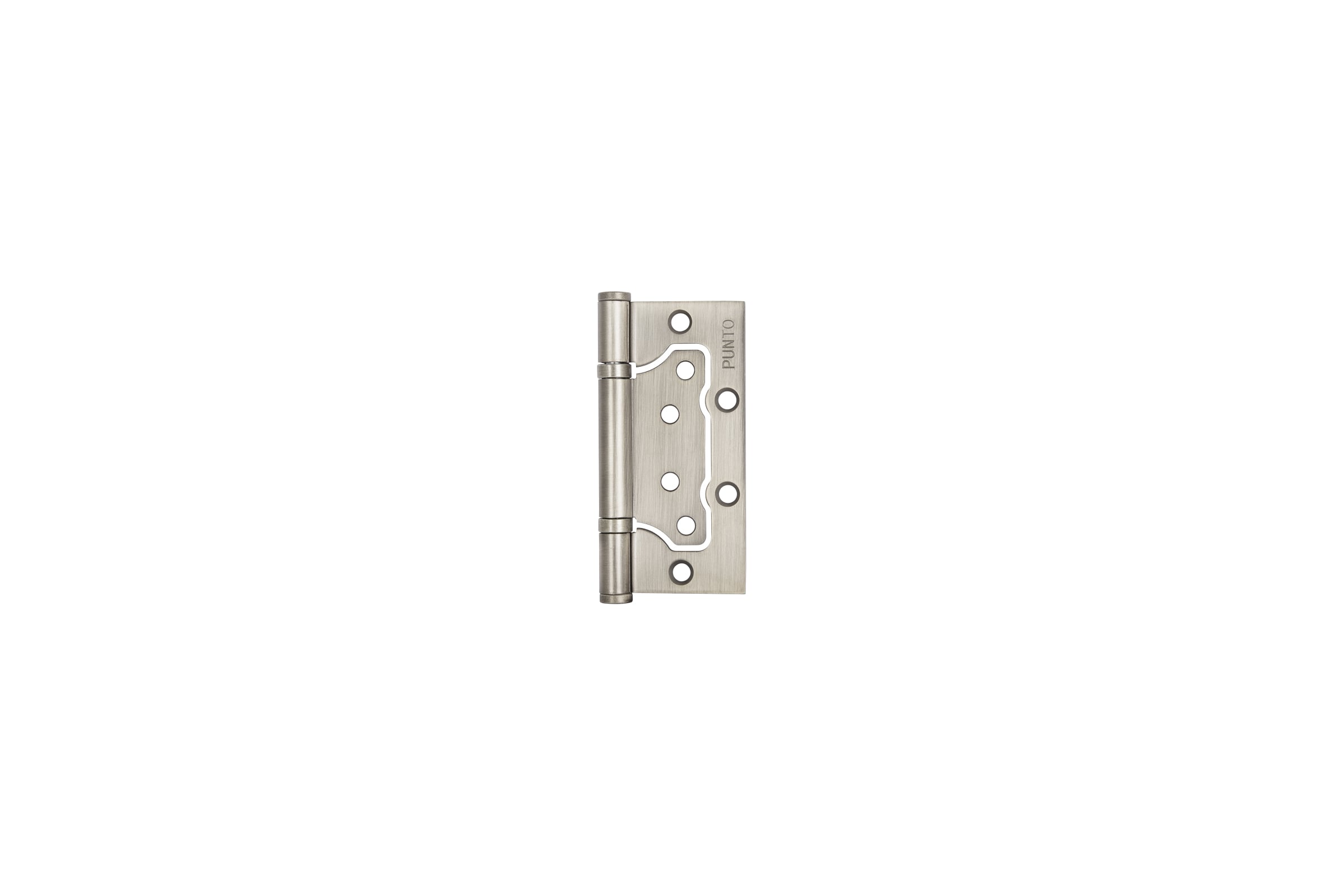УниверсальнаяпетлябезврезкиPUNTOIN4200W-HDPN(200-2B/HD100x2,5)матовыйникель35557