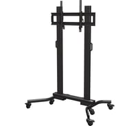 Мобильная стойка для широкоформатных и интерактивных дисплеев Wize Pro M90 90", Max VESA 800x700 см, высота 181 см 97289