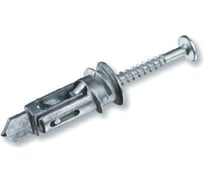 Металлический самоустанавливающийся дюбель для гипсокартона с шурупом 4.5х45, 2шт Ekt DRIVA PLUS TP12 61191