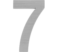 Самоклеящаяся цифра FUARO "7" SS304 (50x30) SSC сатинированный хром 46951
