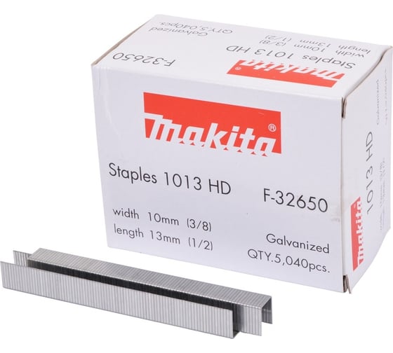 Скобы Makita 10x13 мм, 5040 шт. F-32650