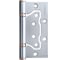 Универсальная петля без врезки FUARO IN4500W-BL WP (500-2BB/BL 100x2,5) белый жемчуг, блистер 39747 3