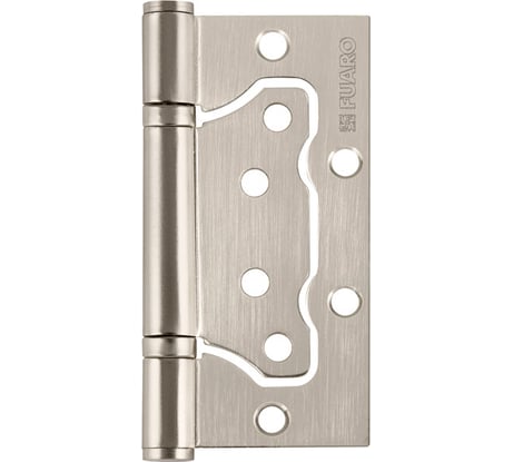 Универсальная петля без врезки FUARO IN4500W-BL SN (500-2BB/BL 100x2,5) матовый никель, блистер 31053