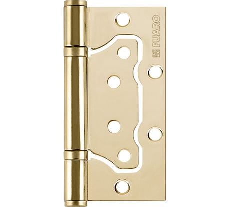 Универсальная петля без врезки FUARO IN4500W-BL PB (500-2BB/BL 100x2,5) латунь, блистер 31051