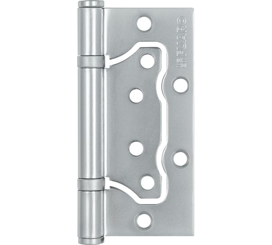 Универсальная петля без врезки FUARO IN4500W-BL PC (500-2BB/BL 100x2,5) перламутровый хром, блистер 39739