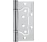 Универсальная петля без врезки FUARO IN4500W-BL CP (500-2BB/BL 100x2,5) хром, блистер 31049 1