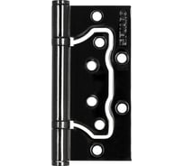 Универсальная петля без врезки FUARO IN4500W-BL BN (500-2BB/BL 100x2,5) черный глянец, блистер 39741