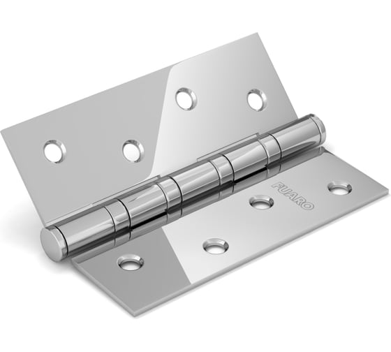 Универсальная петля FUARO IN4400U-BL CP (4BB/BL 100x75x2,5) хром, блистер 24029
