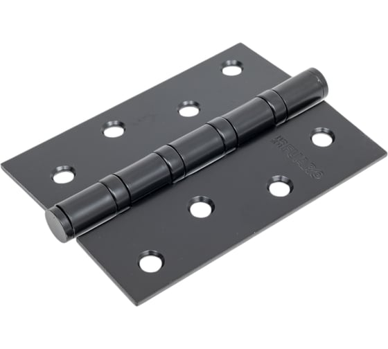 Универсальная петля FUARO IN4400U-BL BL (4BB/BL 100x75x2,5) черный матовый, блистер 39737