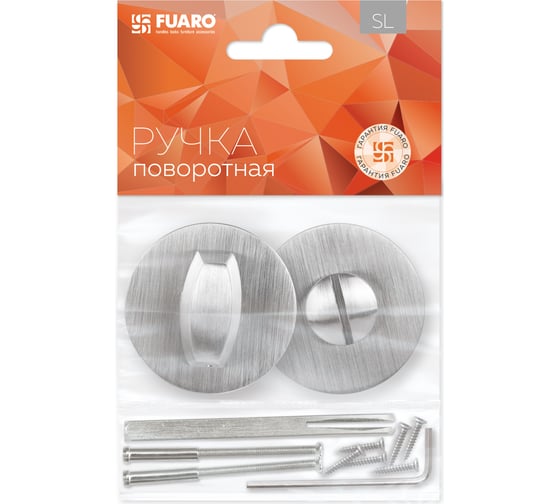Поворотная ручка FUARO BK6.R.SLR52 SSC-16 сатинированный хром 46865