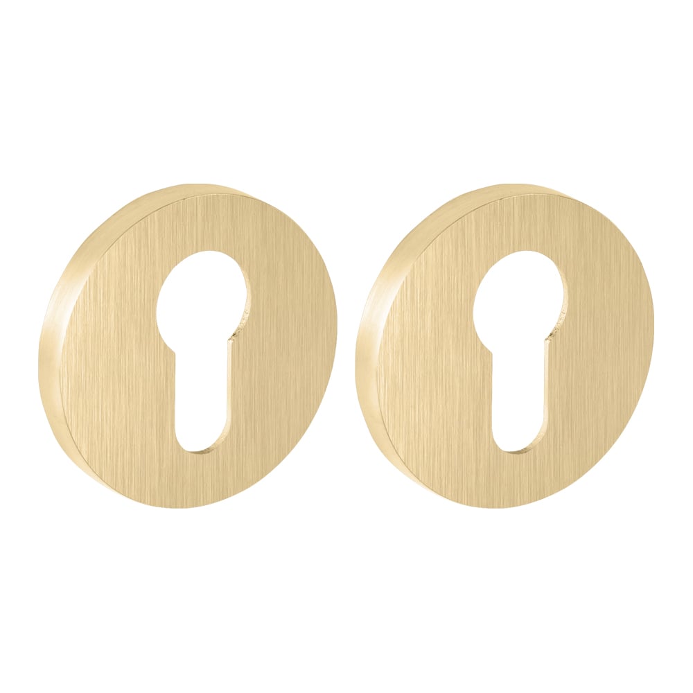 Накладка на цилиндр FUARO ET.R.SLR52 SSG-39 сатинированное золото 46873 ...