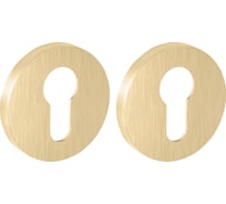 Накладка на цилиндр FUARO ET.R.SLR52 SSG-39 сатинированное золото 46873